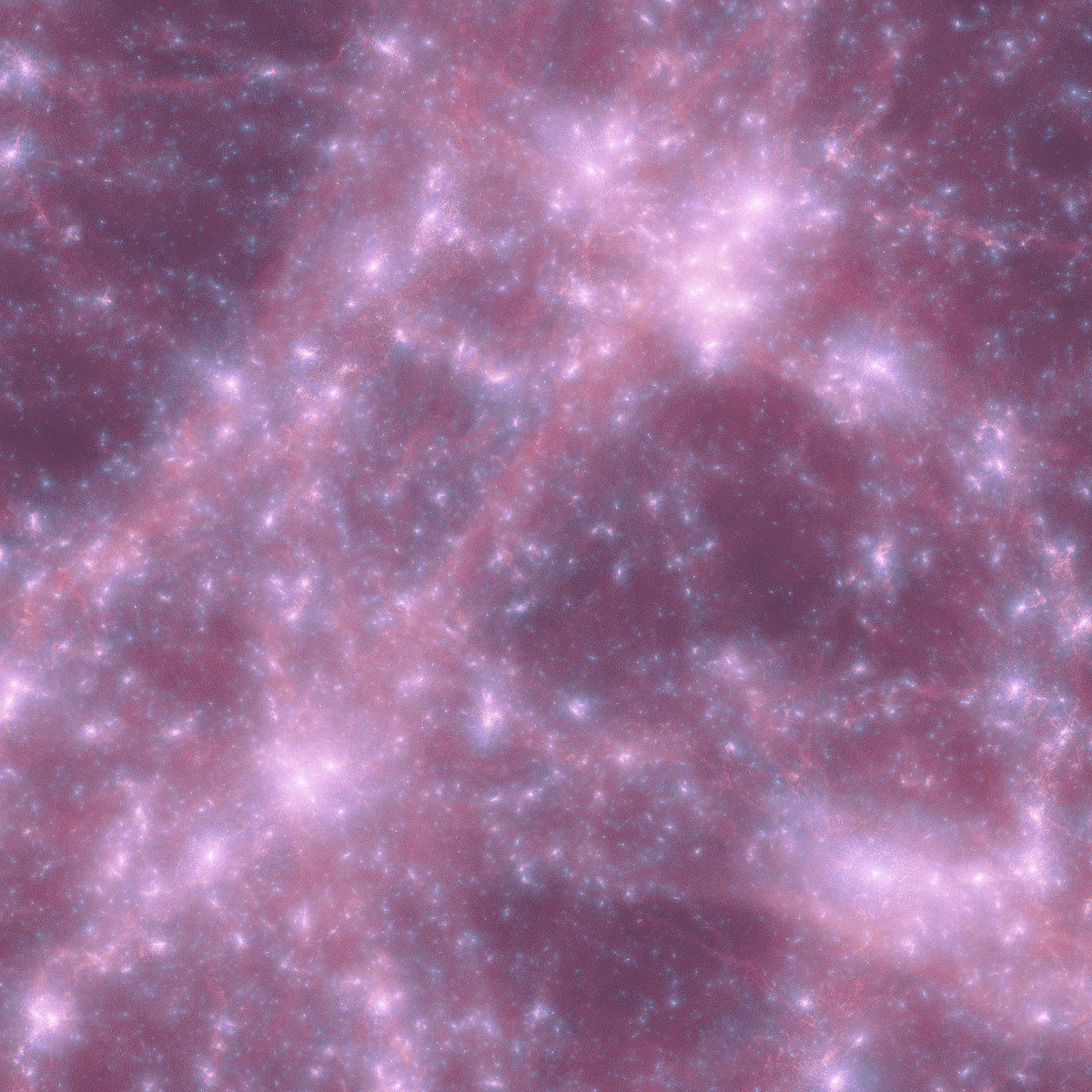 Projected density map from ENGInE simulations