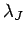 $\displaystyle \lambda_J$