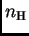 $ n_{\rm H}$