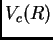 $ V_c(R)$
