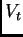 $\displaystyle V_t$