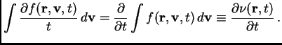 $\displaystyle \sum_{i=1}^3 \left({\partial v_i\over\partial x_i}+{\partial
\dot v_i\over\partial v_i}\right)$