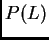 $ P(L)$
